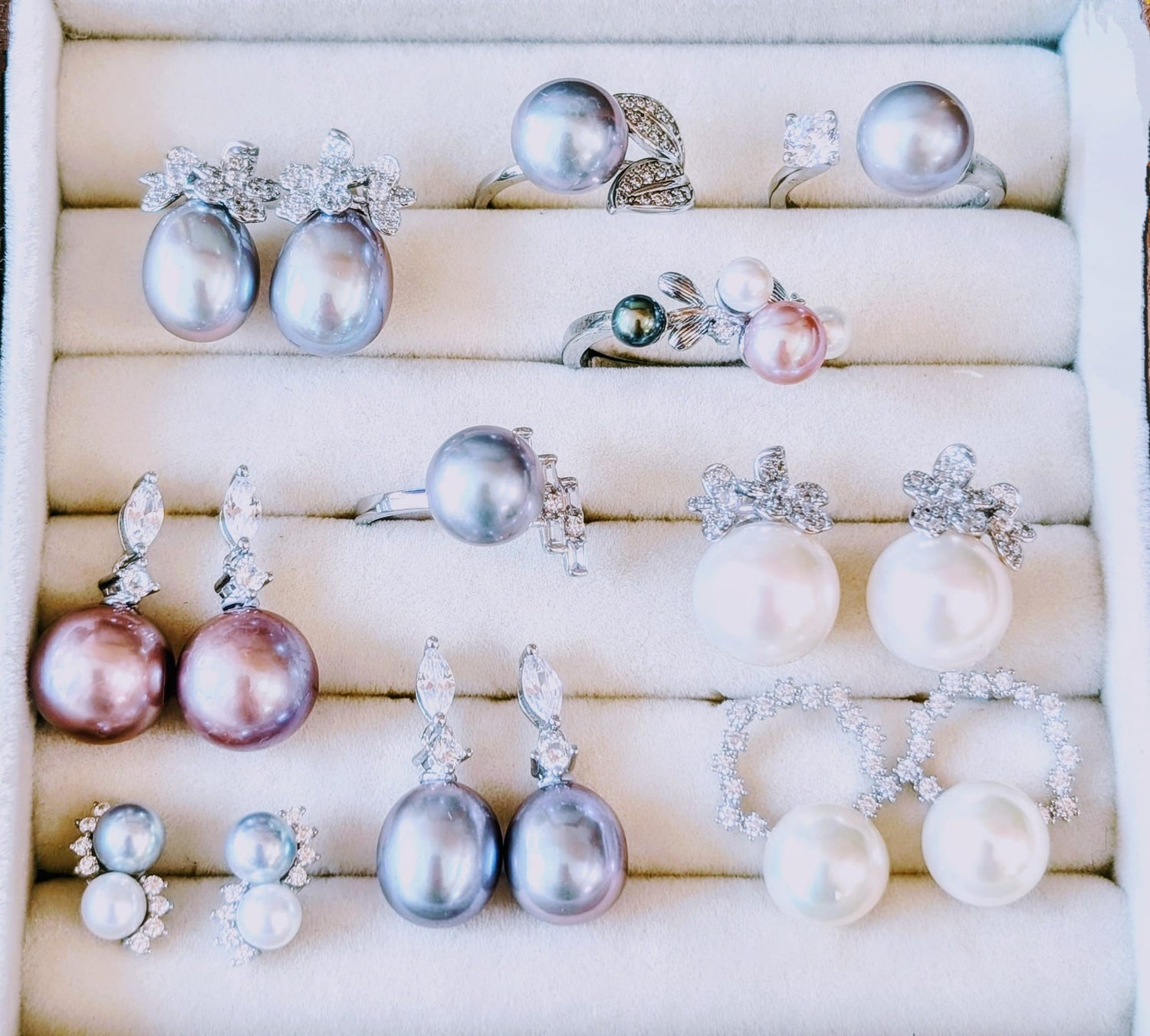 Sliver S925 Earrings & Rings